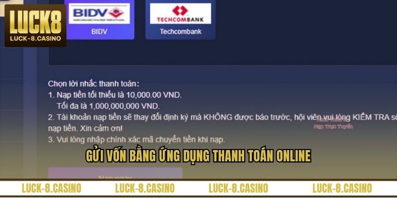 Nạp Tiền LUCK8 - Quy Trình Thực Hiện Nhanh Chóng Nhất